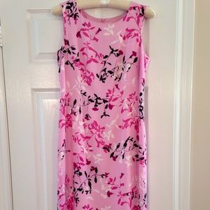 Precis Petite Tea Length Sheath Dress